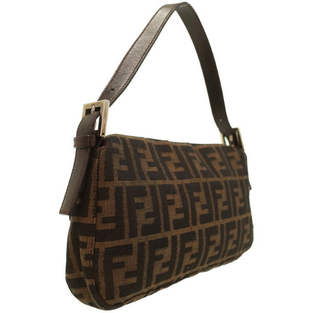 Fendi Semi Zucca Shoulder Mamma Bucket Bag